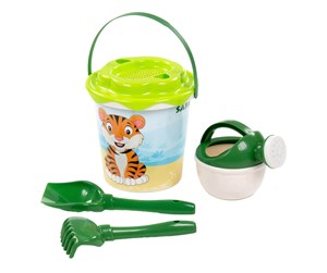 Utendørsleker - Cavallino Toys Cavallino Safari XL Bucket Set Green with Watering Can 5 pcs. - 9312SF01