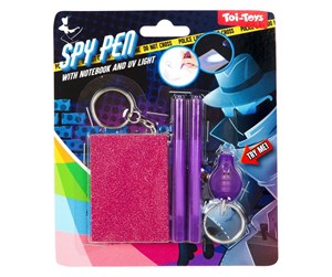 Skole - Toi-Toys Notebook with UV Lamp and Secret Writing Pen - 35136A