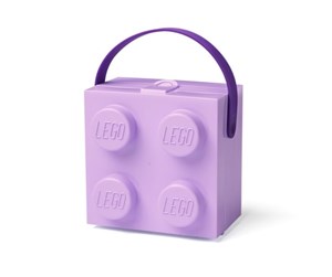 Barnerom - LEGO BOX W. HANDLE -  LAVENDER - 40240004