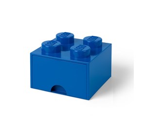 Barnerom - LEGO BRICK DRAWER 4 - BLUE - 40051731