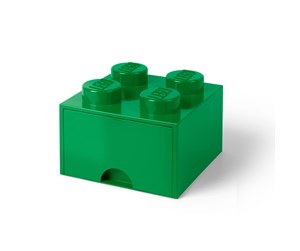 Barnerom - LEGO BRICK DRAWER 4 - GREEN - 40051734