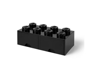 Barnerom - LEGO BRICK DRAWER 8 - BLACK - 40061733