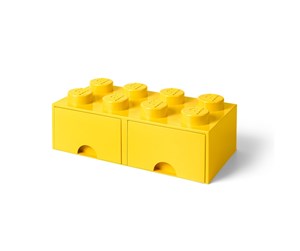 Barnerom - LEGO BRICK DRAWER 8 - YELLOW - 40061732