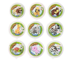 Byggesett - Toi-Toys Blocks Building Blocks Mini Animal in Jar (Assorted) - 52220Z