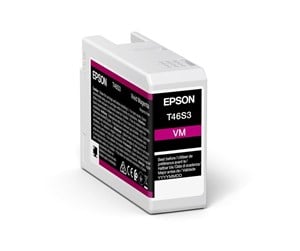 Printertilbehør blekk/toner - Epson Ink UltraChrome PRO T46S30N Vivid Magenta 25ml - Blekkpatron Vivid magenta - C13T46S30N