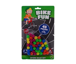 Utendørsleker - Johntoy Bike Fun Spoke Beads 45pcs. - 20602