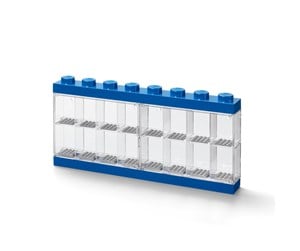 Barnerom - LEGO MINIFIGURE DISPLAY CASE 16 (8 KNOB) BLUE - 40660005