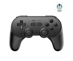 Spill - Tilbehør - 8BitDo PRO 2 (Hall Effect) - Black - Controller - Android - RET00409