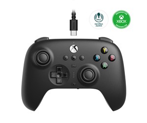 Spill - Tilbehør - 8BitDo Ultimate Wired Controller for Xbox (Hall Effect) - Black - Controller - Microsoft Xbox One - RET00420