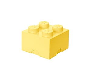 Barnerom - LEGO STORAGE BRICK 4 - COOL YELLOW - 40031741