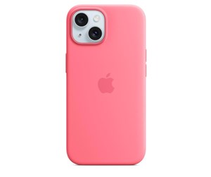 Mobil - Deksel og etui - Apple iPhone 15 Silicone Case with MagSafe - Pink - MWN93ZM/A