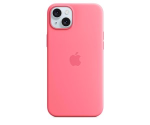 Mobil - Deksel og etui - Apple iPhone 15 Plus Silicone Case with MagSafe - Pink - MWNE3ZM/A