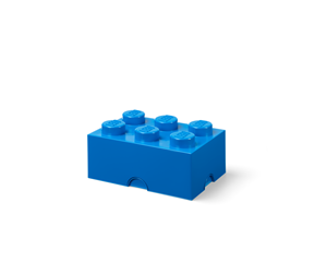 Barnerom - LEGO Storage brick 6 - BLUE - 40000801