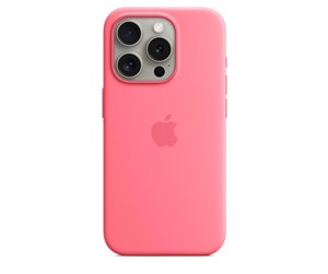 Mobil - Deksel og etui - Apple iPhone 15 Pro Silicone Case with MagSafe - Pink - MWNJ3ZM/A