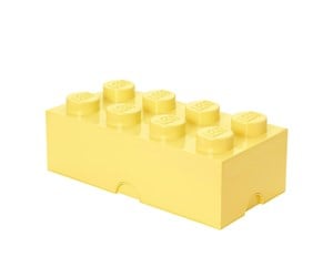 Barnerom - LEGO STORAGE BRICK 8 - COOL YELLOW - 40041741