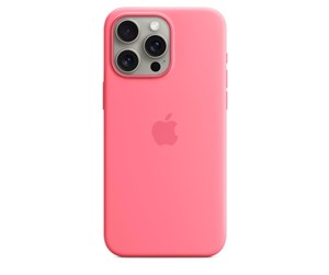 Mobil - Deksel og etui - Apple iPhone 15 Pro Max Silicone Case with MagSafe - Pink - MWNN3ZM/A