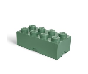 Barnerom - LEGO STORAGE BRICK 8 - SAND GREEN - 40041747