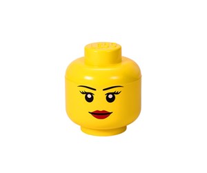 Barnerom - LEGO STORAGE HEAD (SMALL) - GIRL - 40311725