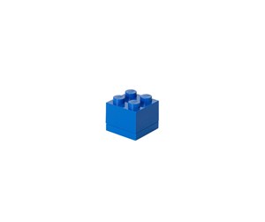 Barnerom - LEGO STORAGE MINI BOX 4 - BLUE - 40111731