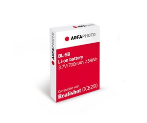 Kamerabatteri & Batterigrep - Agfa Batery DC8200 ABL5B - AGFA ABL5B