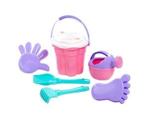 Utendørsleker - Cavallino Toys Cavallino Classic Bucket Set Pink 7 pieces. - 9461WD01