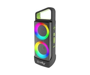 Bærbare festhøyttalere - CELLY SUMMER COLLECTION GROOVERGB - party speaker - for portable use - wireless - GROOVERGBBK