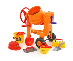 Utendørsleker - Cavallino Toys Cavallino Concrete Mixer with Accessories 9 pcs. - 1358CN