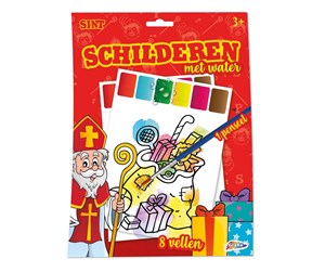 Kreative leker - Creative Craft Group Painting with Water Sinterklaas - 830005