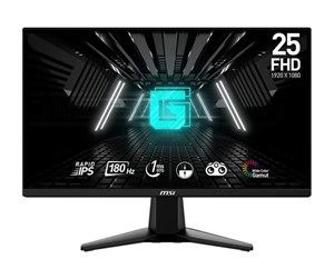 Skjerm - 24,5" MSI G255F - 1920x1080 - 180Hz - Fast IPS - G255F