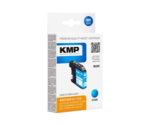 Printertilbehør blekk/toner - KMP B60C - cyan - compatible - ink cartridge - Blekkpatron Blå - 1525,4003