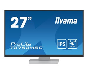 Skjerm - 27" iiyama ProLite T2752MSC-W1 - LED monitor - Full HD (1080p) - 27" - T2752MSC-W1