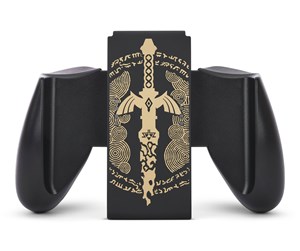 Spill - Tilbehør - PowerA Joy-Con Comfort Grip for Nintendo Switch - Zelda Decayed Master Sword - Controller - Nintendo Switch - NSAC0272-01