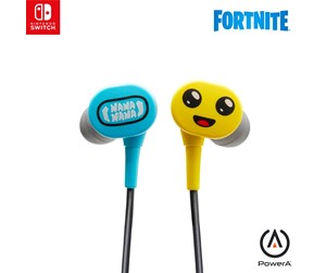 Spill - Tilbehør - PowerA Wired Earbuds for Nintendo Switch - Peely - Headset - Nintendo Switch - NSHS0228-01