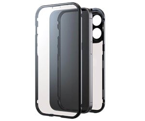 Mobil - Deksel og etui - BLACK ROCK Phone Case 360° Glass Transp/Black - iPhone 15 Pro - 00221269