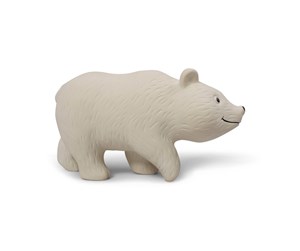 Babyleker - Filibabba Teather in rubber - Polly the polar bear - FI-02295