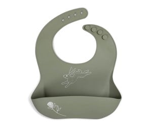 Babyutstyr - Filibabba Silicone bib with print - Hare - FI-02249