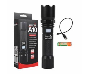 Smarthus - Superfire Flashlight  A10 550lm USB - A10