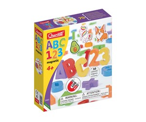 Babyleker - Quercetti Magnets: ABC & 123 - QU-5465