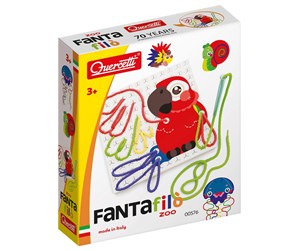 Babyleker - Quercetti Fantafilò Zoo - creative drawing with threads - QU-576