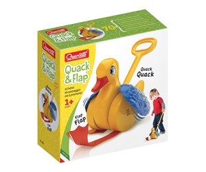 Babyleker - Quercetti Quack & Flap Walk-Along-Duck - QU-04180