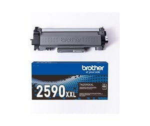 Printertilbehør blekk/toner - Brother TN2590XXL - Super High Yield - black - original - toner cartridge - Laser toner Svart - TN2590XXL