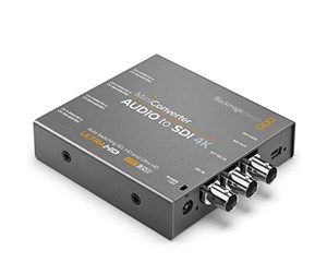 Input-adapter - Blackmagic Mini Converter Audio to SDI 4K - CONVMCAUDS4K