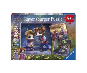 Puslespill - Ravensburger Mickey Helium Before The Big Departure (3x49 pieces) - 10105231