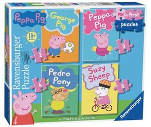 Puslespill - Ravensburger Peppa Pig My first puz. 2/3/4/5p - 10106960