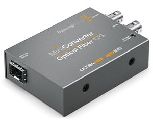 Input-adapter - Blackmagic Mini Converter Optical Fiber 12G - CONVMOF12G