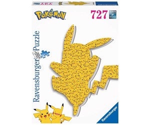 Puslespill - Ravensburger Pokemon Shaped Pikachu, 727pc - 10216846