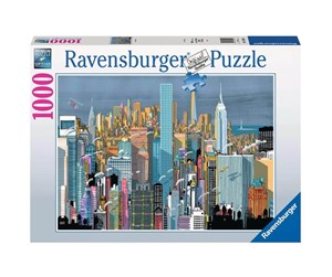 Puslespill - Ravensburger I am New York 1000p - 10217594