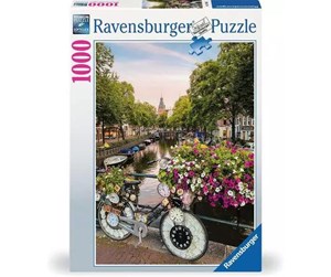 Puslespill - Ravensburger Bicycle Amsterdam 1000p - 10217596