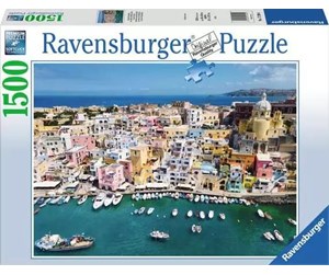 Puslespill - Ravensburger Colorful Procida Italy 1500p - 10217599