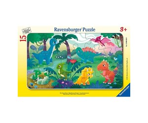 Puslespill - Ravensburger Baby Dinosaur Friends 15p - 12000856